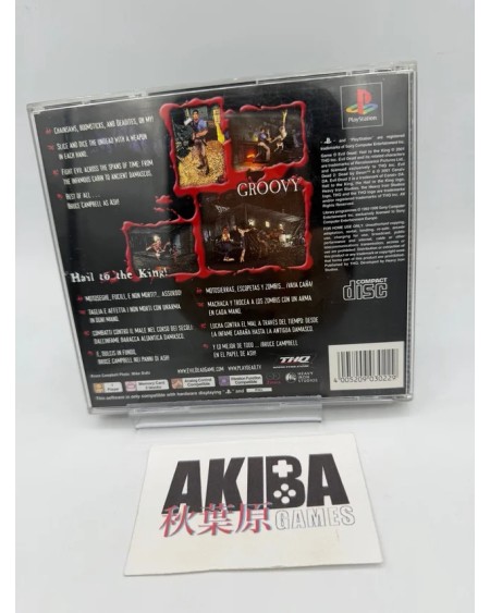 PS1 - Evil Dead: Hail to the King PAL ES