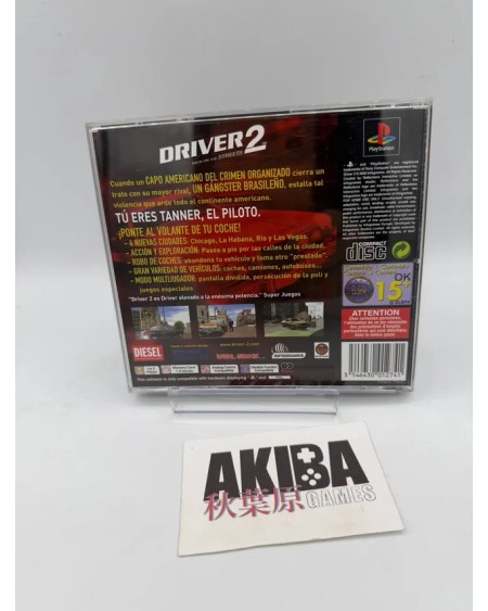PS1 - Driver 2 Back on the Streets PAL ES