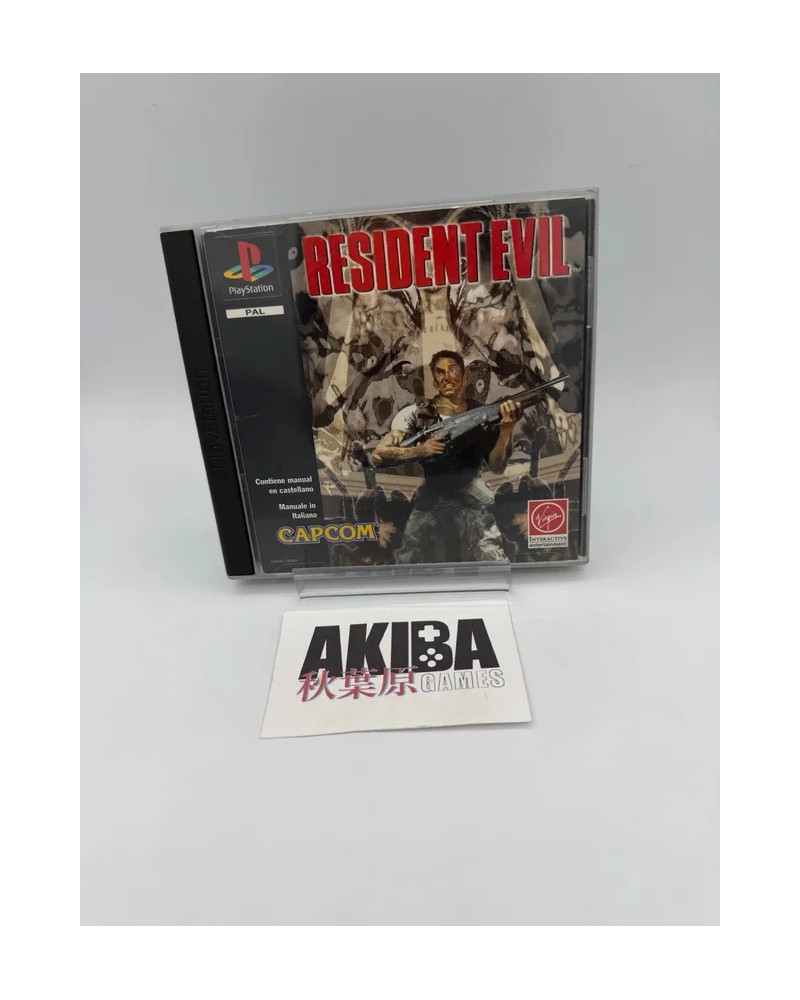 PS1 - Resident Evil PAL ES (Black label)