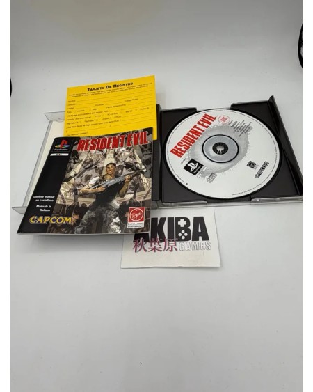 PS1 - Resident Evil PAL ES (Black label)