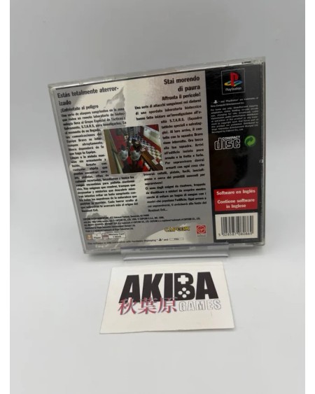 PS1 - Resident Evil PAL ES (Black label)