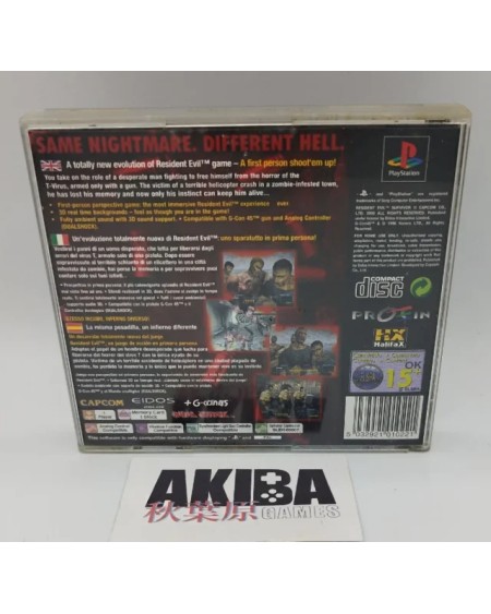 PS1 - Resident Evil Survivor PAL ES