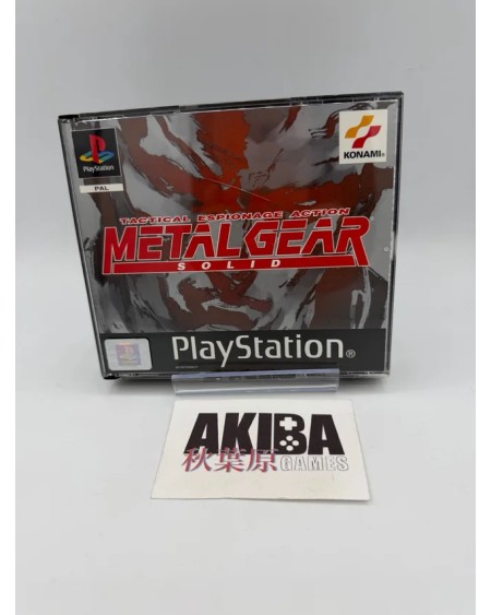 PS1 - Metal Gear Solid + Demo PAL ES