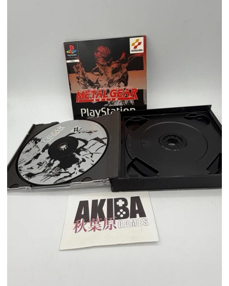 PS1 - Metal Gear Solid + Demo PAL ES
