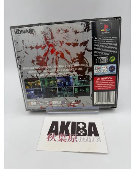 PS1 - Metal Gear Solid + Demo PAL ES