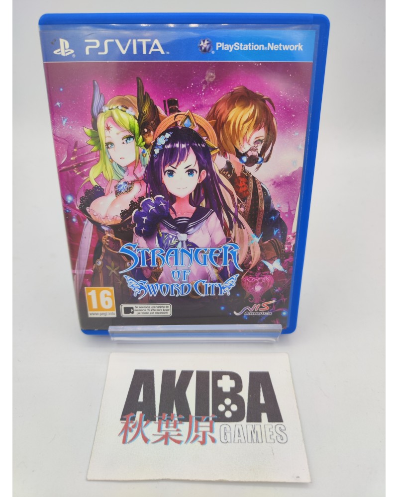 psv- stranger of sword city PAL ES