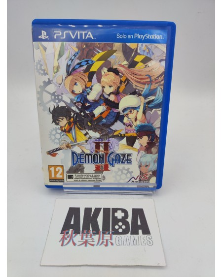 psv- Demon gaze II PAL ES