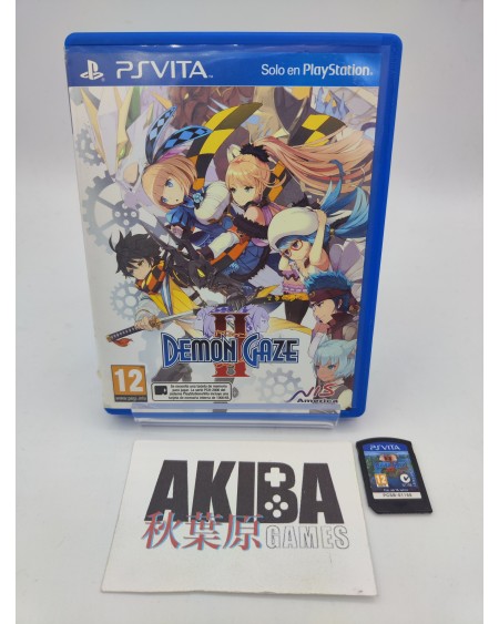 psv- Demon gaze II PAL ES