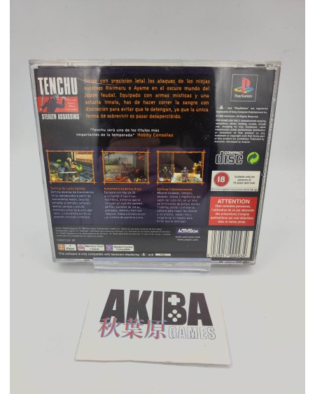 PS1 - Tenchu: Stealth Assassins PAL ES