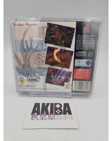 PS1 - Vandal Hearts PAL ES