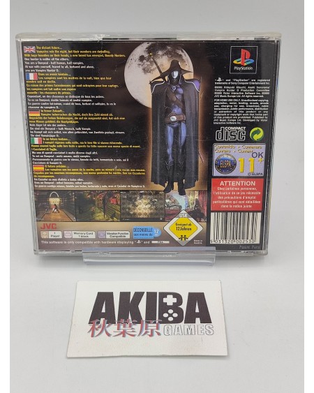 PS1 - Vampire Hunter D PAL
