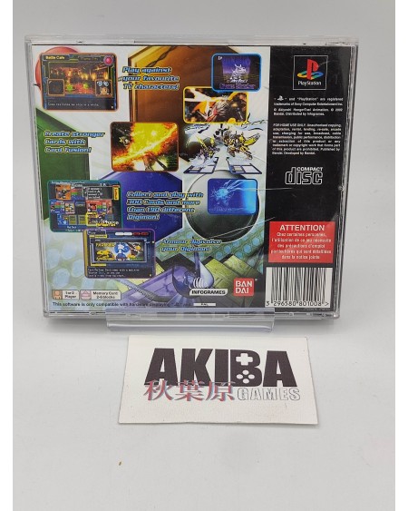 PS1 - Digimon Digital Card Battle PAL UK