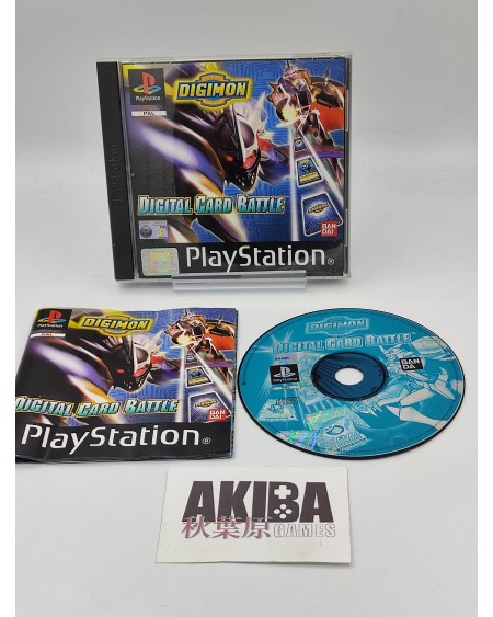 PS1 - Digimon Digital Card Battle PAL UK