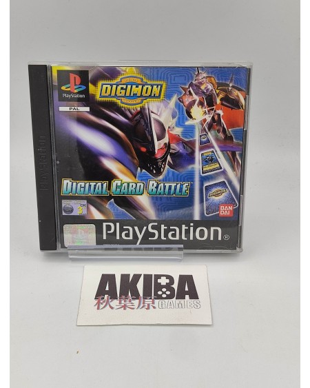 PS1 - Digimon Digital Card Battle PAL UK
