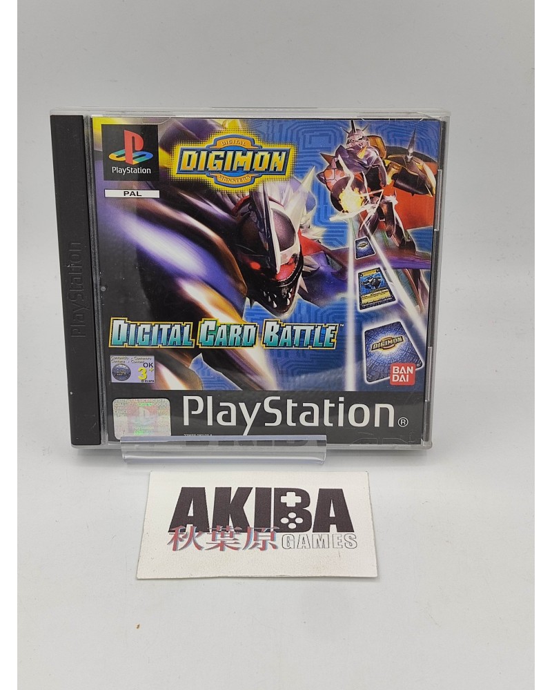 PS1 - Digimon Digital Card Battle PAL UK