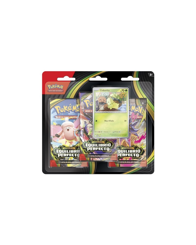 Pack 3 sobres Pokémon Equilibrio Perfecto