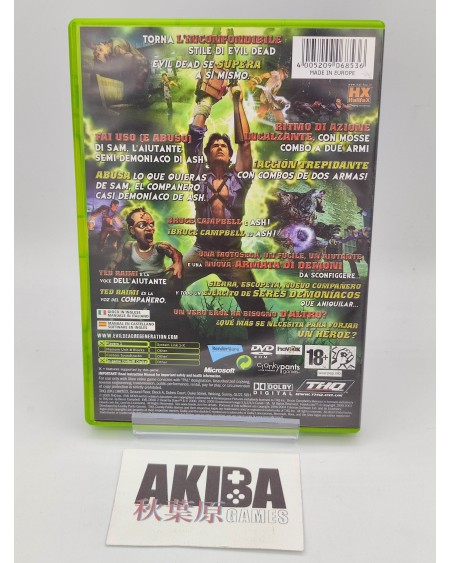 XB- Evil Dead Regeneration PAL ES