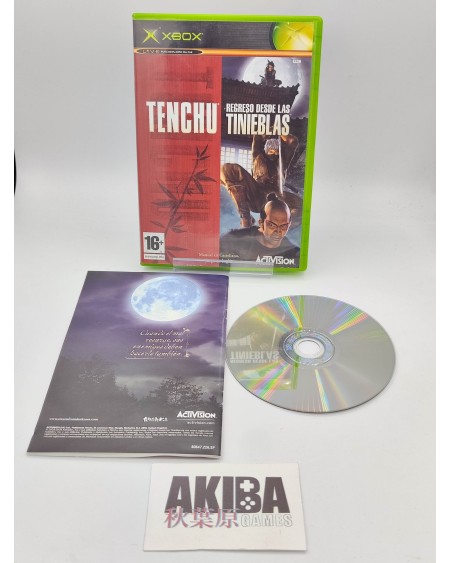 XB- Tenchu Regreso desde las Tinieblas PAL ES