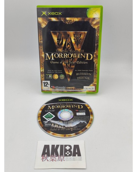 XB- The Elder Scrolls III Game of the year Ed. PAL