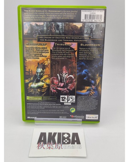 XB- The Elder Scrolls III Game of the year Ed. PAL