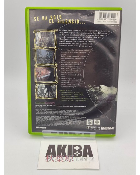 XB-Silent Hill 2 Inner Fears PAL ES