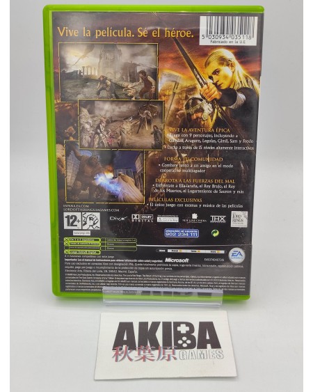 XB- Señor de los anillos Retorno del Rey PAL ES