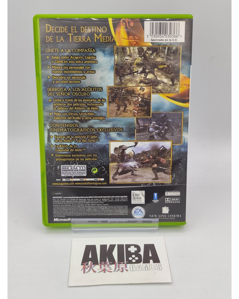 XB- El Señor de los Anillos las Dos Torres PAL ES