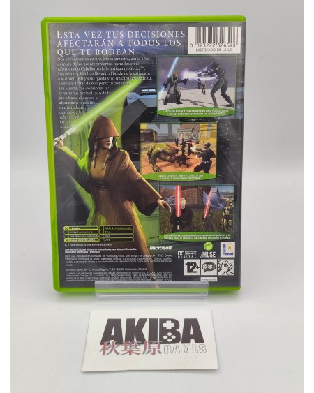 XB- Star Wars II Los Señores Sith PAL ES