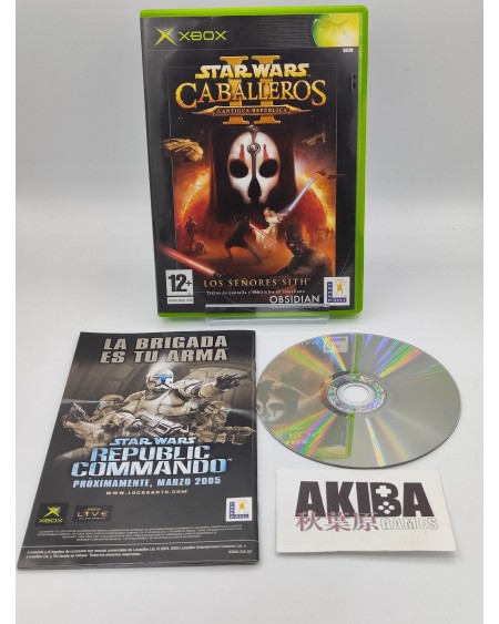 XB- Star Wars II Los Señores Sith PAL ES