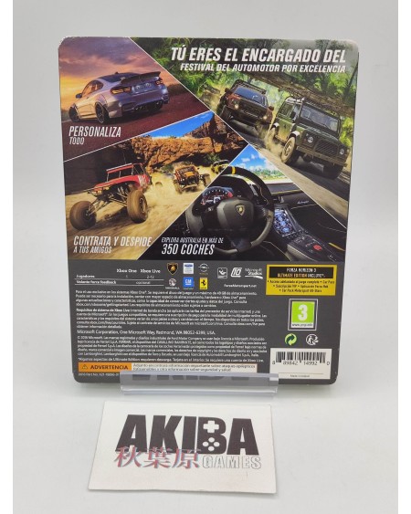 XBO- Forza Horizon 3 Caja Metálica PAL ES