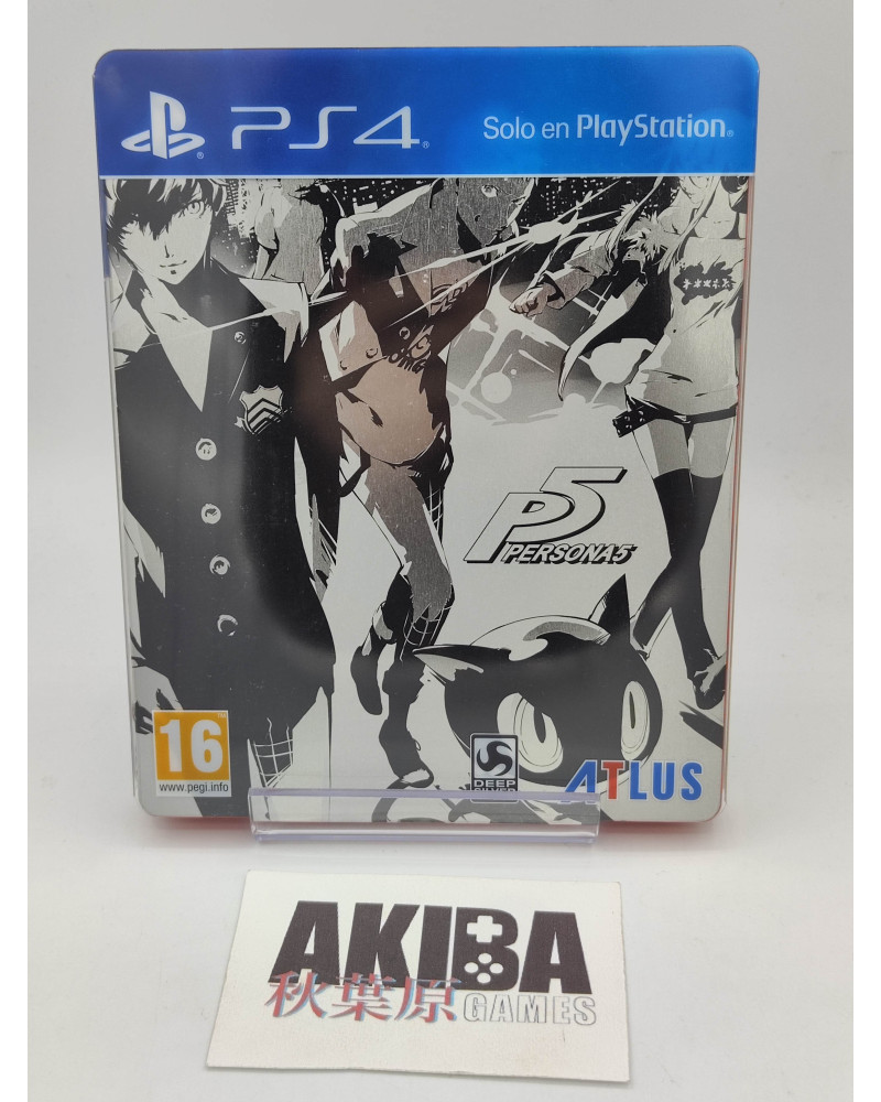 PS4- Persona 5 Caja Metálica
