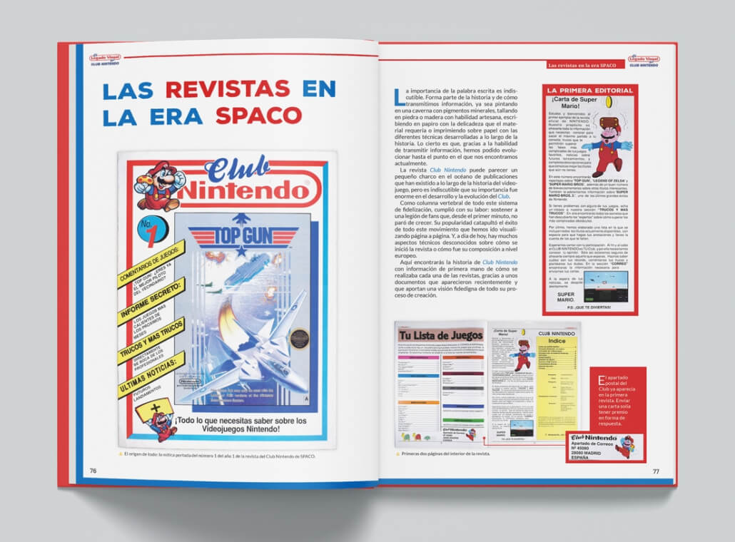 Legado visual del club nintendo